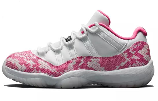 Кроссовки Jordan Air Jordan 11 Vintage Basketball, белый/розовый