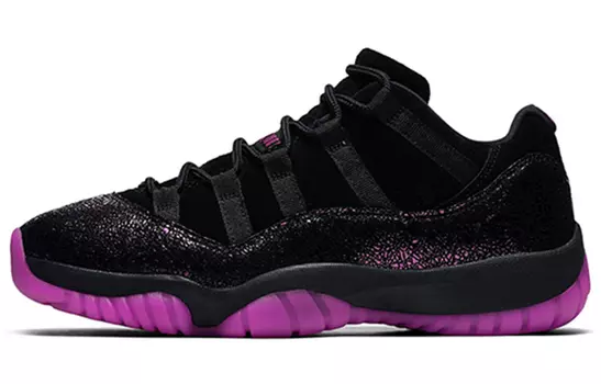 Кроссовки Jordan Air Jordan 11 Vintage Basketball, черный/фиолетовый
