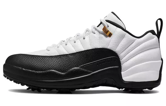Кроссовки Jordan Air Jordan 12 Vintage Basketball Unisex DH4120-100, черный/белый