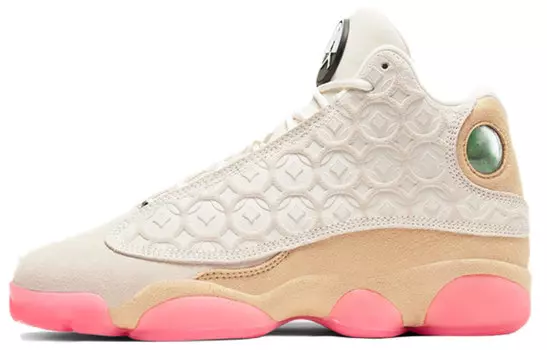 Кроссовки Jordan Air Jordan 13 Vintage Basketball Women, белый/светло-розовый
