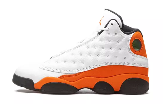 Кроссовки Jordan Air Jordan 13 Vintage Basketball Women, белый/оранжевый/черный