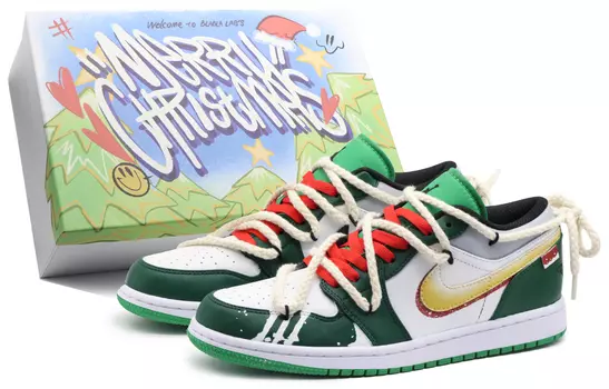 Jordan Air Jordan 1 Баскетбольные кроссовки мужские, Dark Green