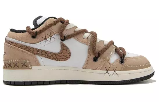 Jordan Air Jordan 1 Баскетбольные кроссовки женские, Light Khaki