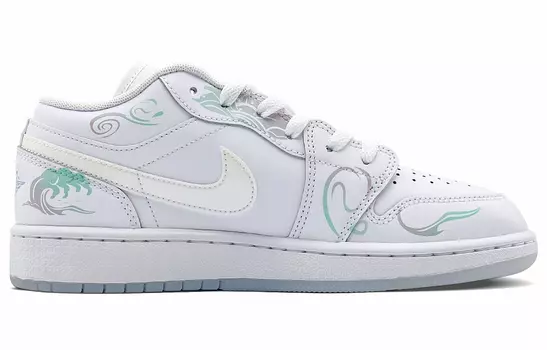 Jordan Air Jordan 1 Баскетбольные кроссовки женские, White