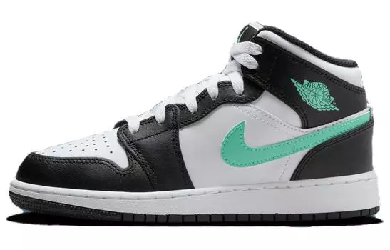 Jordan Air Jordan 1 Баскетбольные кроссовки женские, White/Green
