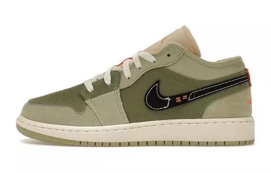 Jordan Air Jordan 1 Детские баскетбольные кроссовки GS, Green