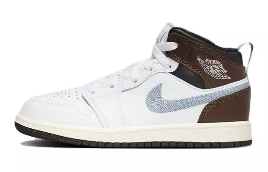 Jordan Air Jordan 1 Kids Баскетбольные кроссовки для детей, Light Khaki