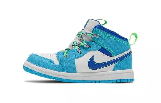 Сандалии Jordan 1 Mid SE Powder Blue Racer Blue TD
