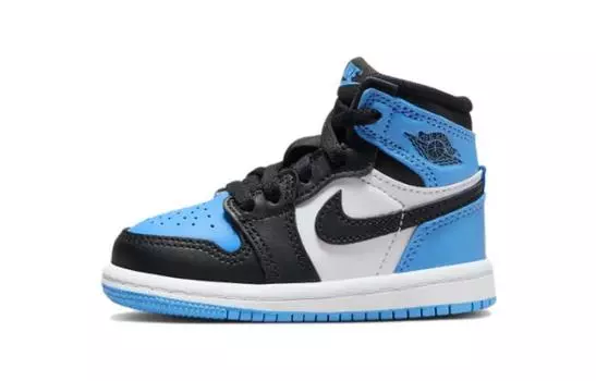 Jordan Air Jordan 1 Обувь для малышей TD, University Blue/Black/White
