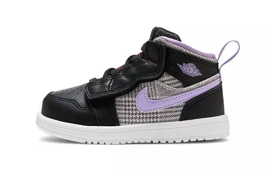 Сандалии Jordan 1 Mid Houndstooth TD