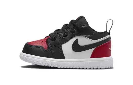 Jordan Air Jordan 1 Обувь для малышей TD, Black/Red