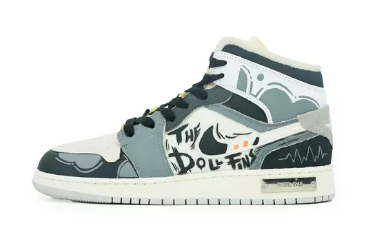 Jordan Air Jordan 1 Обувь для скейтбординга Мужчины, Love in the Stars