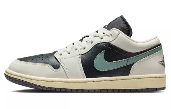 Jordan Air Jordan 1 Vintage Баскетбольные кроссовки унисекс, Черный/Зеленый