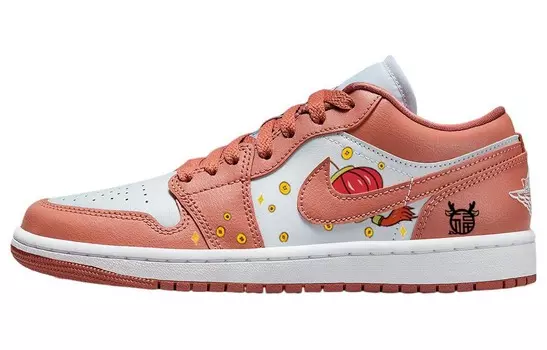 Jordan Air Jordan 1 Vintage Баскетбольные кроссовки унисекс, Red