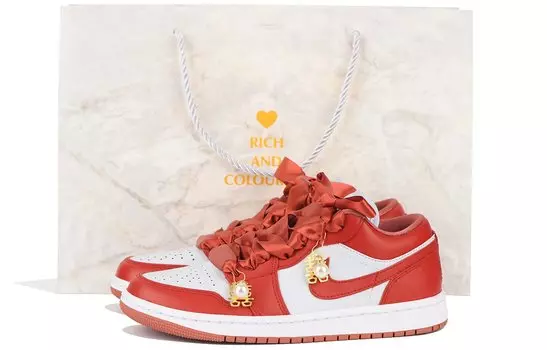 Jordan Air Jordan 1 Vintage Баскетбольные кроссовки унисекс, Red