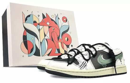 Jordan Air Jordan 1 Vintage Баскетбольные кроссовки унисекс, Black
