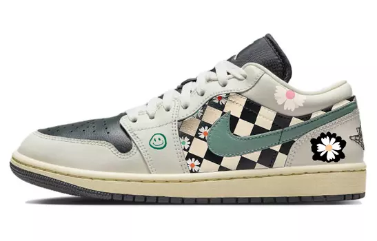 Jordan Air Jordan 1 Vintage Баскетбольные кроссовки унисекс, Green