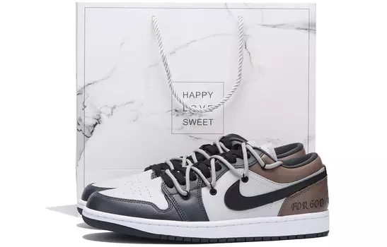 Jordan Air Jordan 1 Vintage Баскетбольные кроссовки унисекс, Dark Brown