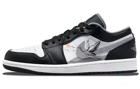 Jordan Air Jordan 1 Vintage Баскетбольные кроссовки унисекс, Black