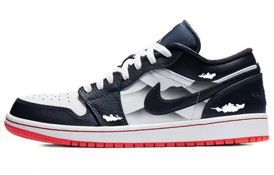 Jordan Air Jordan 1 Vintage Баскетбольные кроссовки унисекс, blue