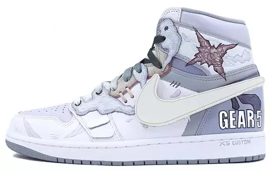 Jordan Air Jordan 1 Vintage Баскетбольные кроссовки унисекс, Lavender