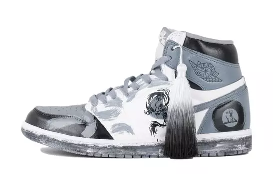 Jordan Air Jordan 1 Vintage Баскетбольные кроссовки унисекс, silver