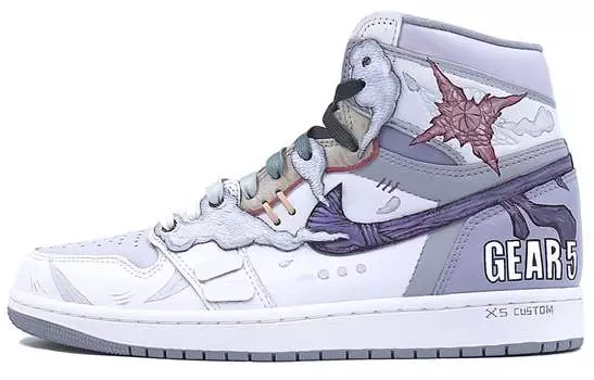 Jordan Air Jordan 1 Vintage Баскетбольные кроссовки унисекс, Lavender