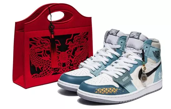 Jordan Air Jordan 1 Vintage Баскетбольные кроссовки унисекс, Sky Blue
