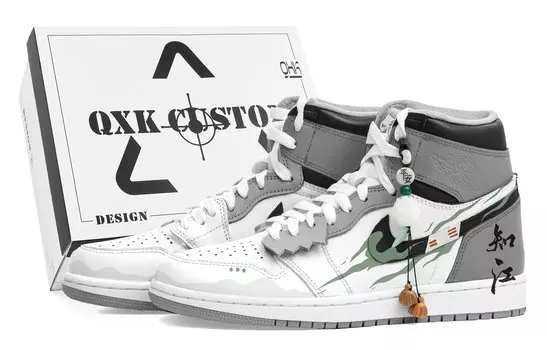 Jordan Air Jordan 1 Vintage Баскетбольные кроссовки унисекс, Gray