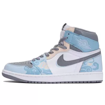 Jordan Air Jordan 1 Vintage Баскетбольные кроссовки унисекс, Royal Blue