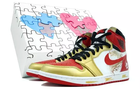 Jordan Air Jordan 1 Vintage Баскетбольные кроссовки унисекс, Red