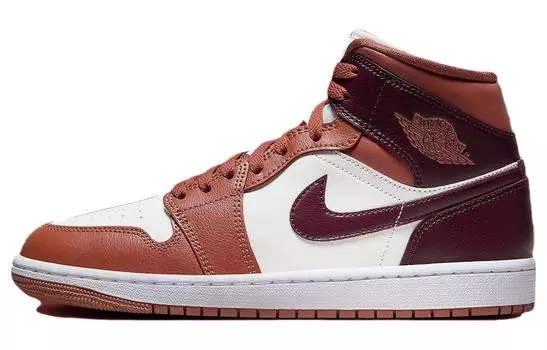 Jordan Air Jordan 1 Vintage Баскетбольные кроссовки унисекс, Dark Team Red/Summit White/Team White/Black