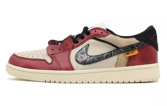 Jordan Air Jordan 1 Vintage Баскетбольные кроссовки унисекс, Red
