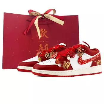 Jordan Air Jordan 1 Vintage Баскетбольные кроссовки унисекс, Red