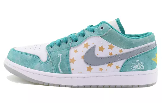 Jordan Air Jordan 1 Vintage Баскетбольные кроссовки унисекс, Green