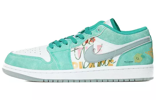 Jordan Air Jordan 1 Vintage Баскетбольные кроссовки унисекс, Light Green