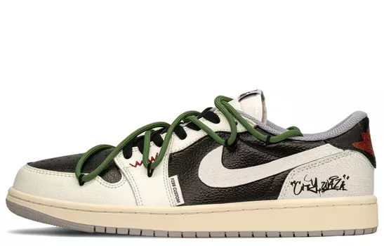 Jordan Air Jordan 1 Vintage Баскетбольные кроссовки унисекс, Black/White