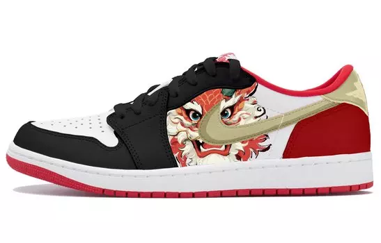 Jordan Air Jordan 1 Vintage Баскетбольные кроссовки унисекс, Black/Dark Obsidian/Total Orange