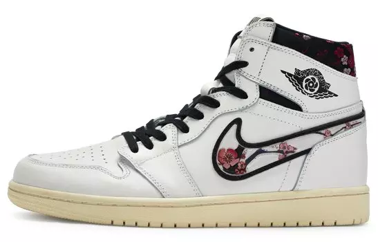 Jordan Air Jordan 1 Vintage Баскетбольные кроссовки унисекс, PUMA White/PUMA Black/Poison Pink