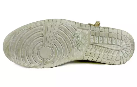 Jordan Air Jordan 1 Vintage Баскетбольные кроссовки унисекс, Gold