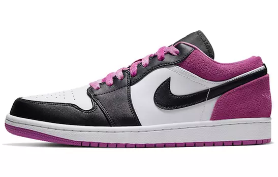 Кроссовки JORDAN 1 Low Black Active Fuchsia