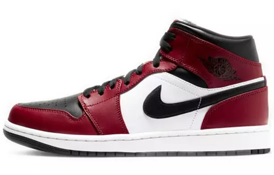 Кроссовки JORDAN 1 Mid Chicago Toe