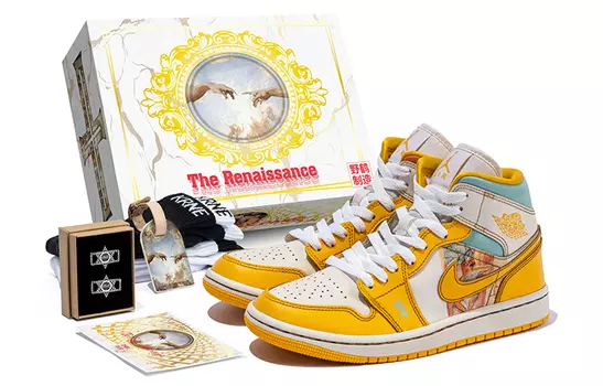 Jordan Air Jordan 1 Vintage Баскетбольные кроссовки унисекс