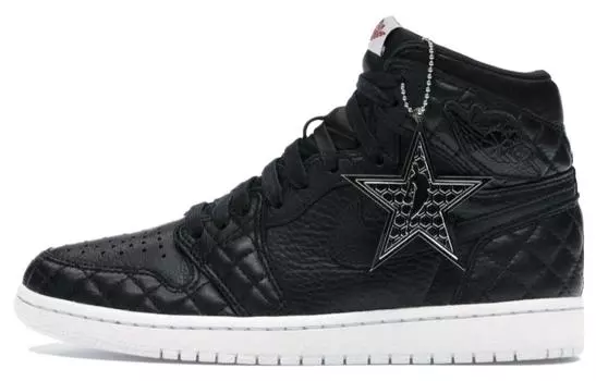 Кроссовки Jordan Air Jordan 1 Vintage Basketball Unisex, черный/белый