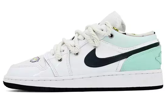 Jordan Air Jordan 1 Винтажные баскетбольные кроссовки GS