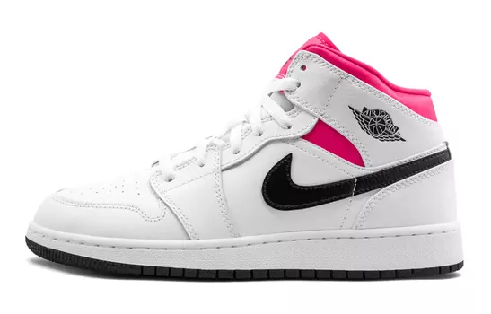 Кроссовки Jordan 1 Retro Mid GS Hyper Pink