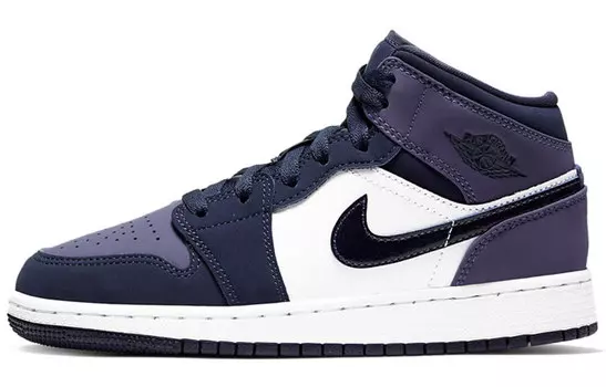 Кроссовки Jordan 1 Mid Sanded Purple GS