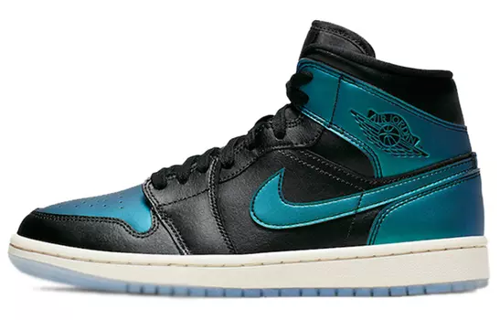 Кроссовки JORDAN 1 Mid Iridescent Black Women's