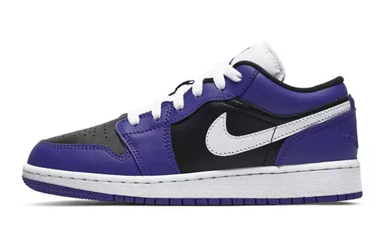 Кроссовки Jordan 1 Low Court Purple Black GS
