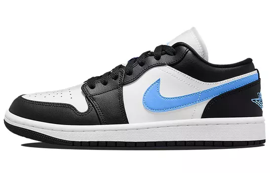 Кроссовки JORDAN 1 Low Black University Blue White Women's